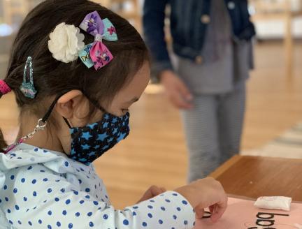 Child working on Self-Respect