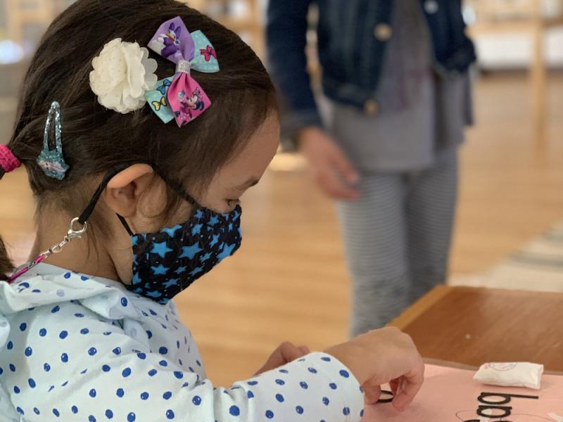 Child working on Self-Respect